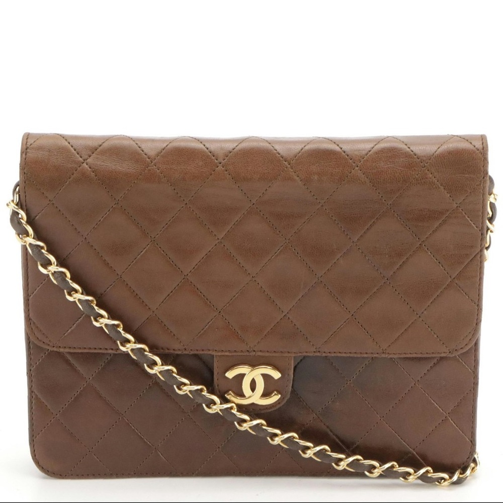Vintage 1980 Chanel Classic Flap Bag